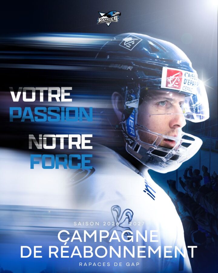 Campagne d'abonnement 2026-2027 - Rapaces de Gap