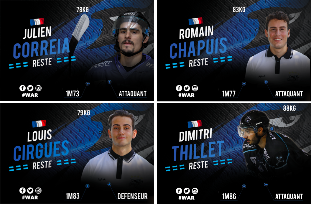 Dimitri THILLET + Julien CORREIA + Romain CHAPUIS + Louis CIRGUES