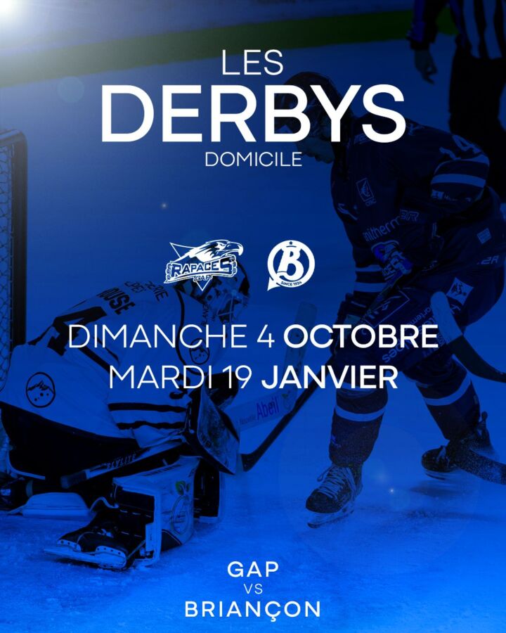 Derbys - Calendrier 2026-2027 - Rapaces de Gap