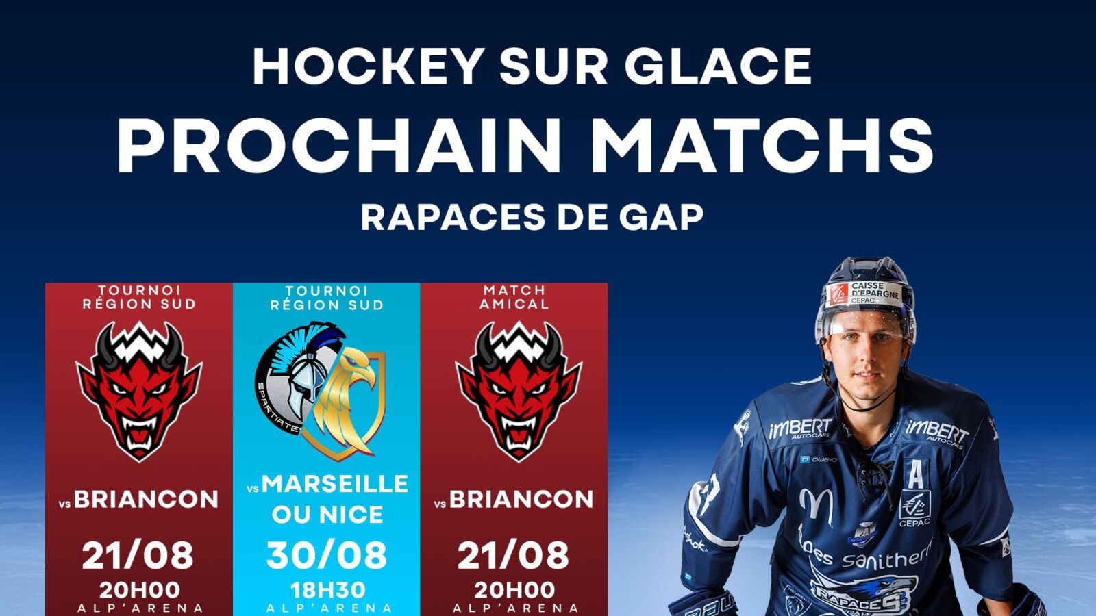 MATCHS AMICAL - RAPACES DE GAP